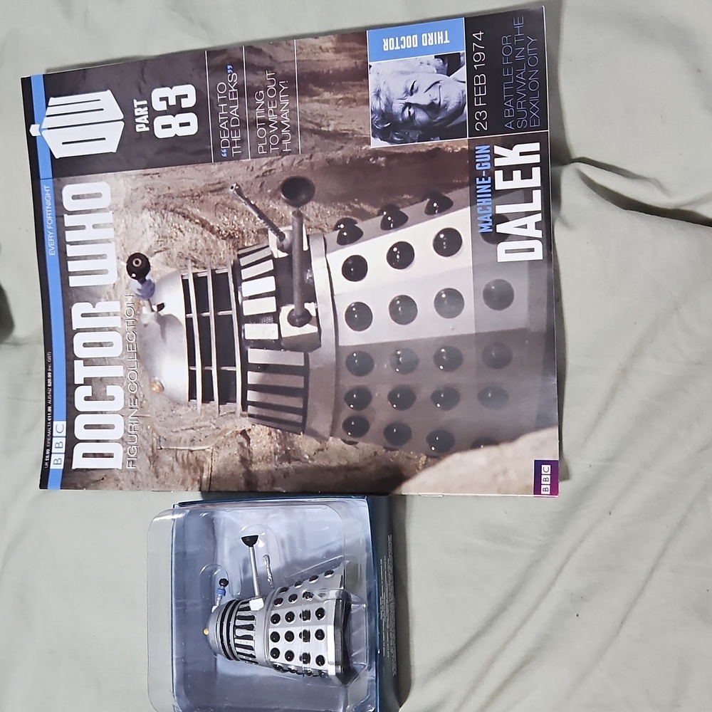 Doctor Who Figurine of the Machine-Gun Dalek